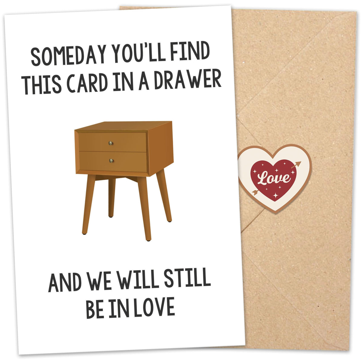 UnimaxPrint Valentine’s Day Cards for Him or Her, Romantic Valentine Card for Husband, Wife or Boyfriend, Romantic Love 