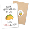 Funny Birthday Card For Men, Husband Gift Birthday Decorations for Him Boyfriend Partner, Humorous Bday Card with Envelo