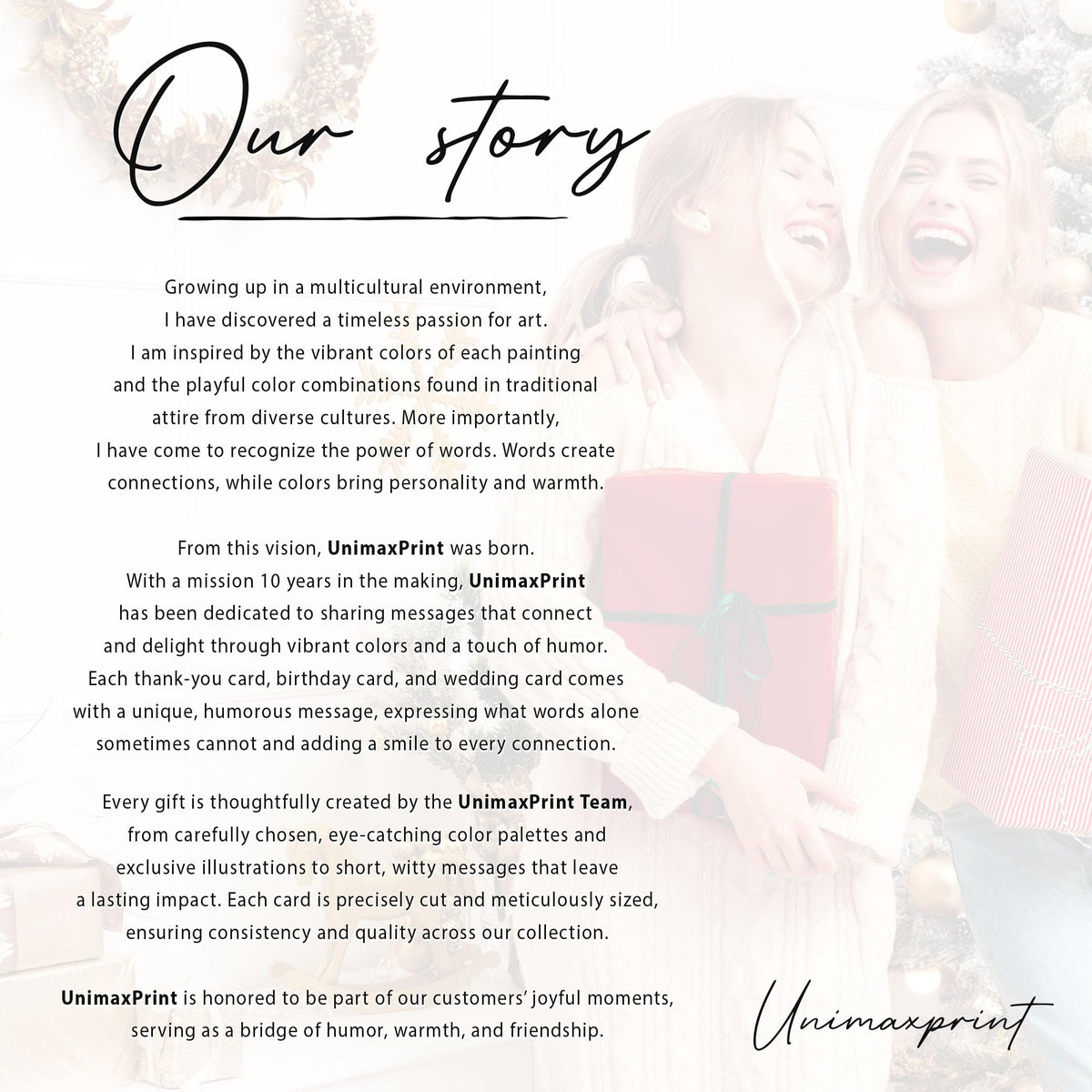 UnimaxPrint Funny Birthday Cards - Birthday Gifts for Women - Great idea for 29th, 30th, 40th, 50th, 60th, 70th Birthday